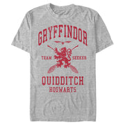 Men's Harry Potter Gryffindor Quidditch Team Seeker  Adult T-Shirt