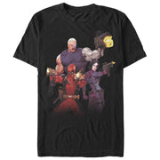 Men's Marvel X-Force Trio  Adult T-Shirt