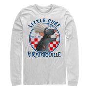 Men's Ratatouille Little Chef Remy Circle  Adult Long Sleeve Shirt