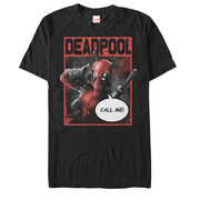 Men's Marvel Deadpool Call Me  Adult T-Shirt