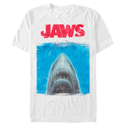 Men's Jaws Shark Movie Poster  Adult T-Shirt