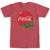 Men's Coca Cola Christmas Classic Holly  Adult T-Shirt