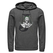 Men's Batman Joker Symbol  Adult Pull Over Hoodie