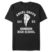 Men's Power Rangers Angel Grove High School  Adult T-Shirt