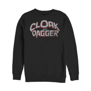 Men's Marvel Cloak and Dagger Logo  Adult Sweatshirt