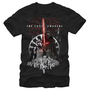 Men's Star Wars The Force Awakens Kylo Ren Captain Phasma  Adult T-Shirt