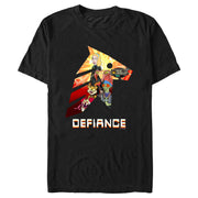 Men's Rick And Morty Space Beth Defiance  Adult T-Shirt