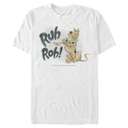 Men's Scooby Doo Ruh Roh Pointing  Adult T-Shirt