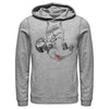 Men's Mickey & Friends Comic book Mickey Mouse Face  Adult Pull Over Hoodie