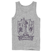 Men's Onward Character Icon Emblem  Adult Tank Top