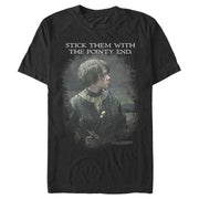 Men's Game of Thrones Arya Pointy End  Adult T-Shirt