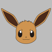 Men's Pokemon Eevee Face  Adult T-Shirt