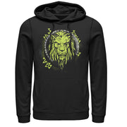 Men's Lion King Geometric Scar Emblem  Adult Pull Over Hoodie