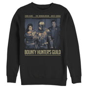 Men's Star Wars: The Mandalorian Bounty Hunter's Guild  Adult Sweatshirt