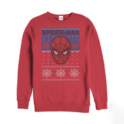 Men's Marvel Ugly Christmas Spider-Man Web  Adult Sweatshirt