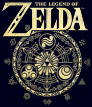 Men's Nintendo Hyrule History Book Logo  Adult T-Shirt