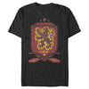 Men's Harry Potter Gryffindor House Shield  Adult T-Shirt