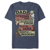 Men's Star Wars Dad You Are Strong Like A Jedi  Adult T-Shirt