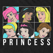 Men's Disney Princess Squares  Adult T-Shirt