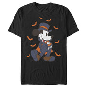 Men's Mickey & Friends Retro Vampire  Adult T-Shirt