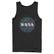 Men's NASA Simple Vintage Logo  Adult Tank Top