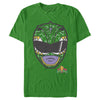 Men's Power Rangers Green Ranger Helmet  Adult T-Shirt