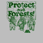 Men's Star Wars Ewok Protect Our Forests  Adult T-Shirt