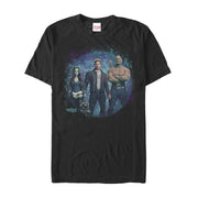 Men's Marvel Guardians of the Galaxy Vol. 2 Team Starry Sky  Adult T-Shirt