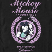 Men's Mickey & Friends Racquet Club  Adult T-Shirt