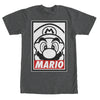 Men's Nintendo Mario Close Up  Adult T-Shirt