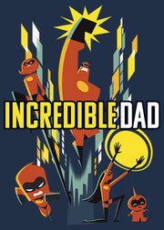 Men's The Incredibles 2 Modern Incredible Dad  Adult Long Sleeve Shirt