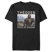 Men's The Lord of the Rings Return of the King Theoden King of Rohan  Adult T-Shirt