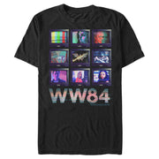 Men's Wonder Woman 1984 TV Stack  Adult T-Shirt