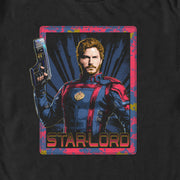 Men's Guardians of the Galaxy Vol. 3 Star-Lord Square  Adult T-Shirt