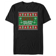 Men's Guardians of the Galaxy Holiday Special Christmas Sweater Square  Adult T-Shirt