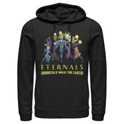 Men's Marvel Eternals Immortals Walk the Earth  Adult Pull Over Hoodie