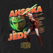 Men's Star Wars: Tales of the Jedi Ahsoka is Jedi  Adult T-Shirt