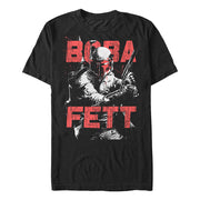 Men's Star Wars Boba Fett Stance  Adult T-Shirt