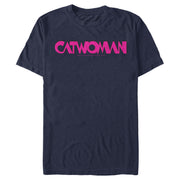 Men's Batman Catwoman Logo  Adult T-Shirt