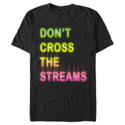 Men's Ghostbusters Don't Cross the Streams  Adult T-Shirt