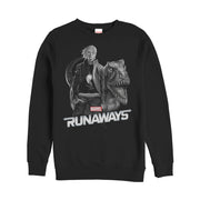 Men's Marvel Runaways Chase & Old Lace  Adult Sweatshirt