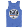 Men's Nintendo Super Mario Retro Rainbow Ring  Adult Tank Top