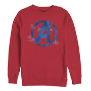 Men's Marvel Avengers: Endgame Smudged Logo  Adult Sweatshirt