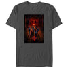 Men's Stranger Things Caution Creel House Rift Poster  Adult T-Shirt