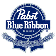 Men's Pabst Hops Blue Ribbon Logo  Adult T-Shirt