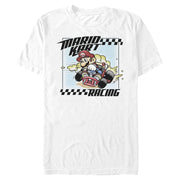 Men's Nintendo Mario Kart Racing Frame  Adult T-Shirt