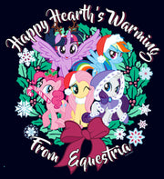 Men's My Little Pony: Friendship is Magic Christmas Happy Hearth's Warming  Adult T-Shirt