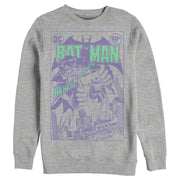 Men's Batman Joker Back in Town  Adult Sweatshirt