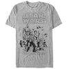 Men's Star Wars Rogue One Rebellion Scarif Scene  Adult T-Shirt