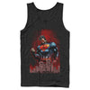 Men's Superman Hero Streaks  Adult Tank Top